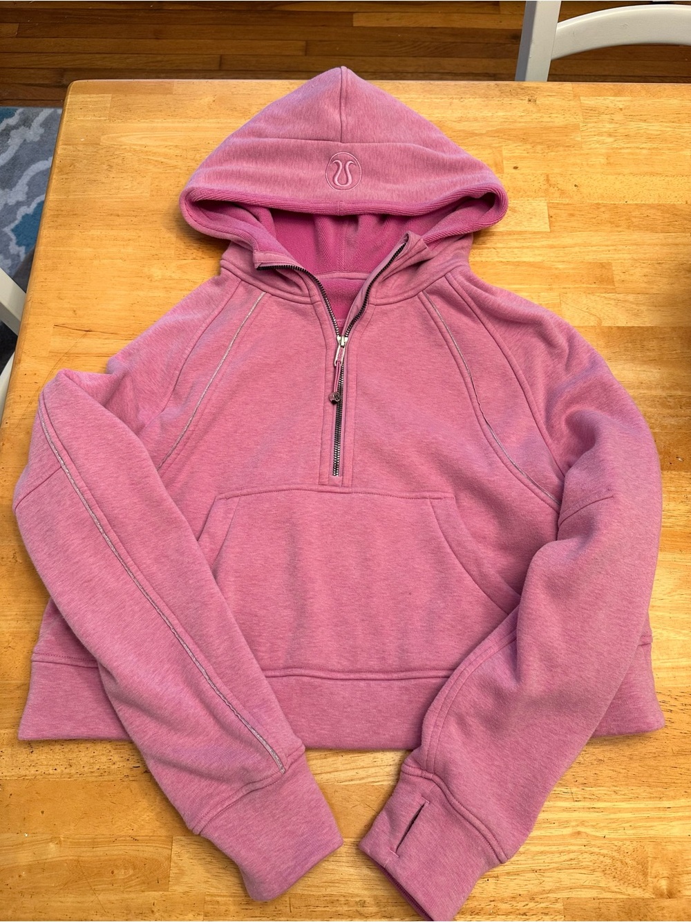 Lululemon half-zip scuba hoodie M/L